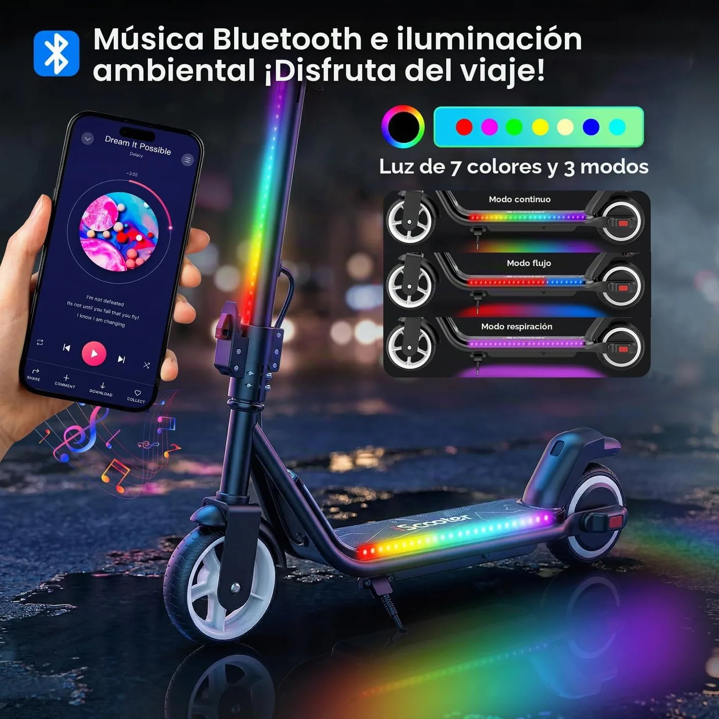 iScooter iK3 Bluetooth 250 W — foto 3